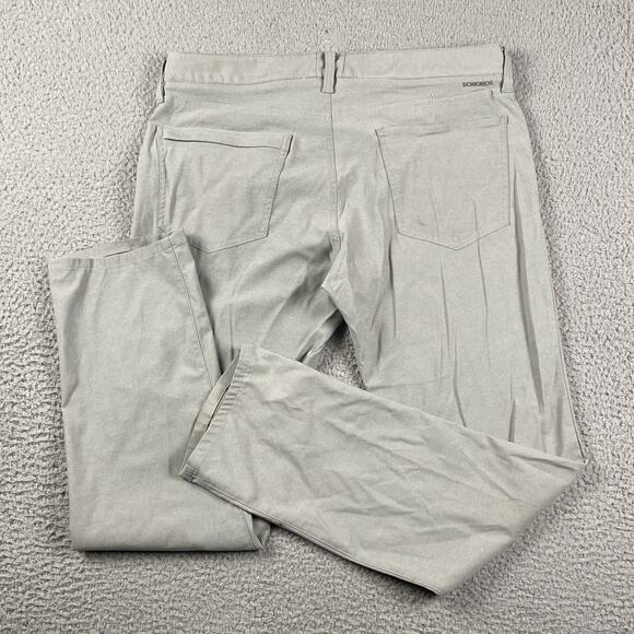 Bonobos Golf Performance Link 5 Pocket Slim Pants Gray Mens 32x32 Fit (34x30) - Picture 7 of 12